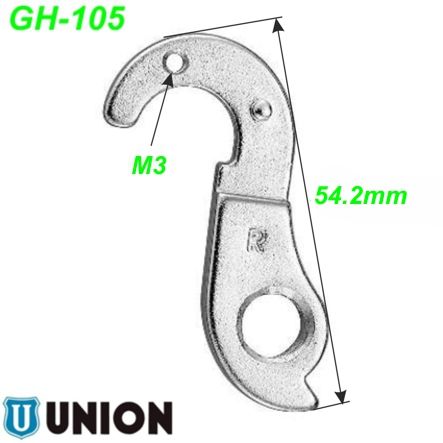 Ausfallende Schaltauge GH-105 Union Canyon KHS Tomac Winora