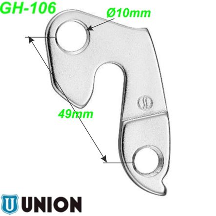 Ausfallende Schaltauge GH-106 Union BMC Canyon Cube Focus Haibike