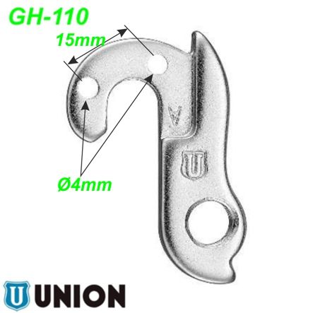 Ausfallende Schaltauge GH-110 - Typ Giant