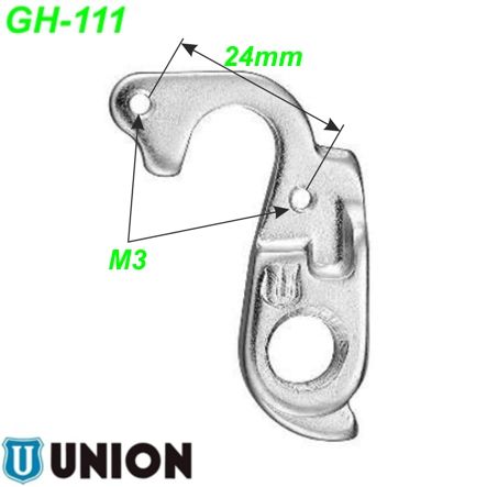 Ausfallende Schaltauge GH-111 Union Gary Fisher Trek