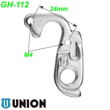 Ausfallende Schaltauge GH-112 Union Garry Fisher Trek