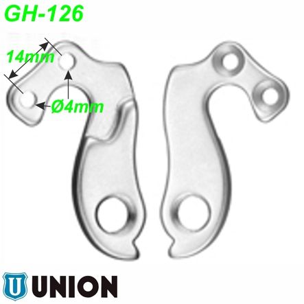 Ausfallende Schaltauge GH-126 Union 4Ever Bergamont Canyon Haibike Univega