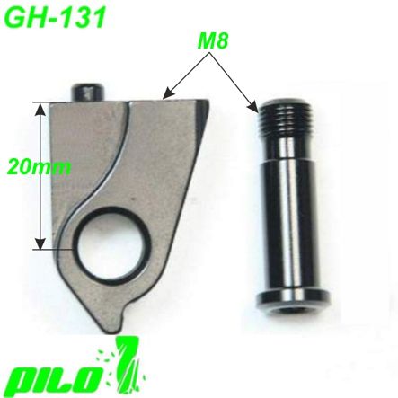 Ausfallende Schaltauge GH-131 CNC Pilo Canyon Conway Corratec Ghost Haibike Specialized