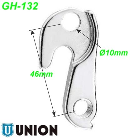 Ausfallende Schaltauge GH-132 Union Coluer Felt