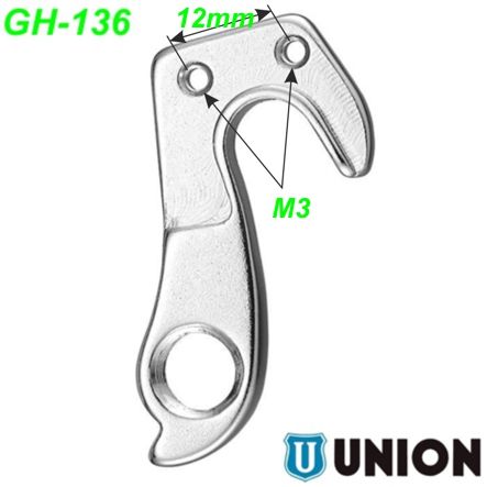 Ausfallende Schaltauge GH-136 Union Giant