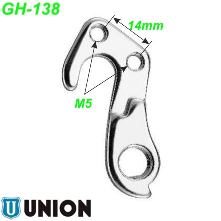 Ausfallende Schaltauge GH-138 Union Diamant Gary Fisher Trek