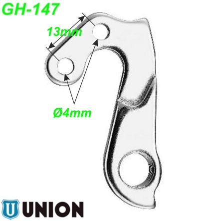 Ausfallende Schaltauge GH-147 Union Bergamont Cervelo Eddy Merckx