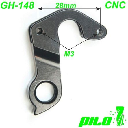 Ausfallende Schaltauge GH-148 CNC Pilo Cannondele