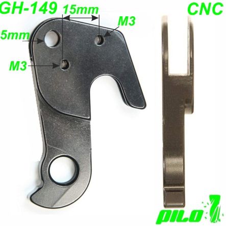 Ausfallende Schaltauge GH-149 CNC Pilo Cannondele