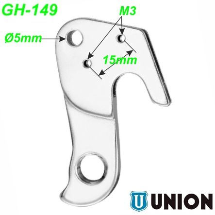 Ausfallende Schaltauge GH-149 Union Cannondale