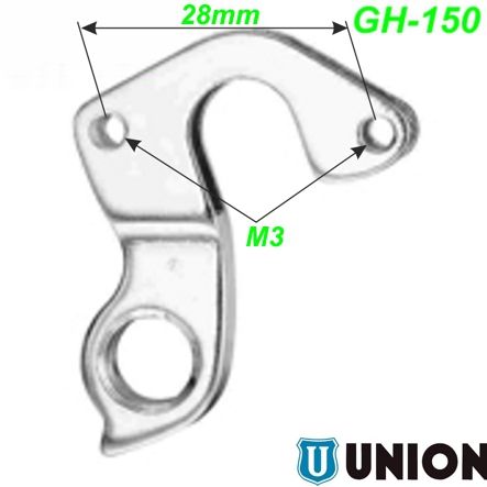 Ausfallende Schaltauge GH-150 Union Cannondale