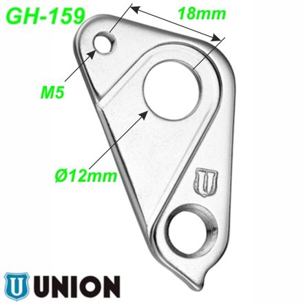 Ausfallende Schaltauge GH-159 Union Specialized