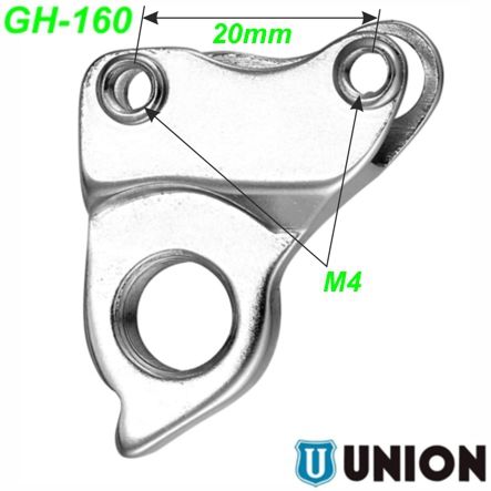 Ausfallende Schaltauge GH-160 Union Cannondale