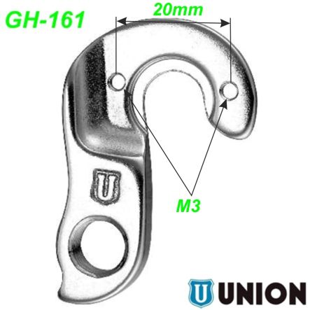 Ausfallende Schaltauge GH-161 Union Trek