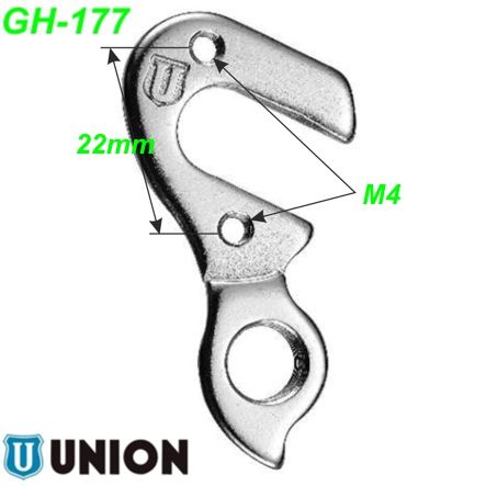 Ausfallende Schaltauge GH-177 Union Cube