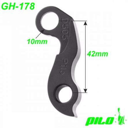 Ausfallende Schaltauge GH-178 CNC Pilo D505 Bergamont