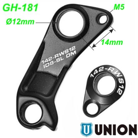 Ausfallende Schaltauge GH-181 Union Scott