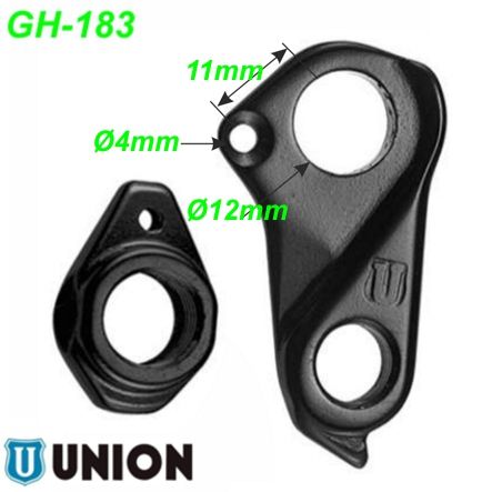 Ausfallende Schaltauge GH-183 Union Giant