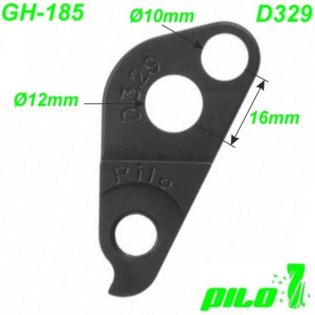 Ausfallende Schaltauge GH-185 CNC Pilo Giant