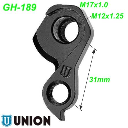 Ausfallende Schaltauge GH-189 Union Trek