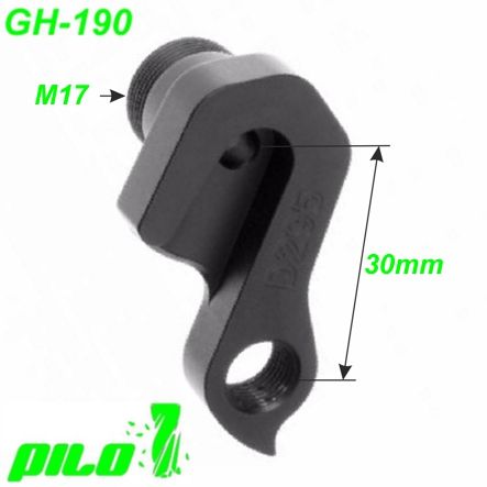 Ausfallende Schaltauge GH-190 CNC Pilo Gary Fisher Trek