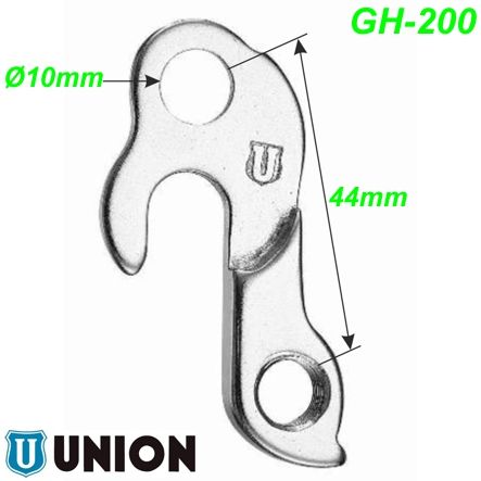 Ausfallende Schaltauge GH-200 Union Bianchi Focus Stevens