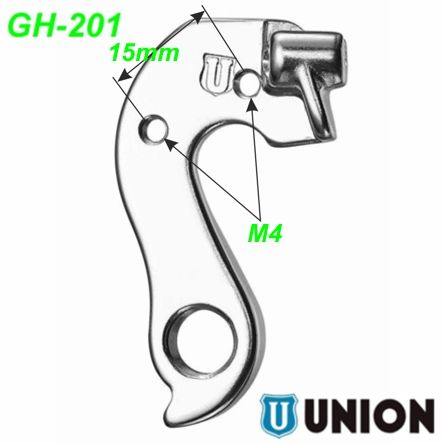 Ausfallende Schaltauge GH-201 Union Cube