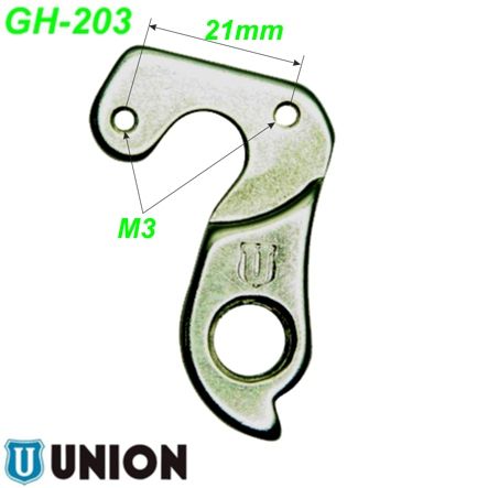 Ausfallende Schaltauge GH-203 Union BMC