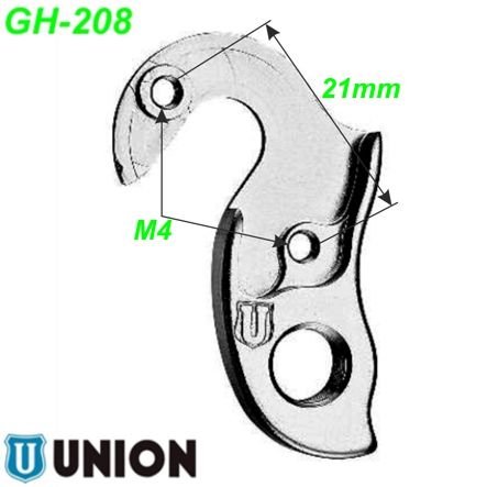 Ausfallende Schaltauge GH-208 Union Colnago