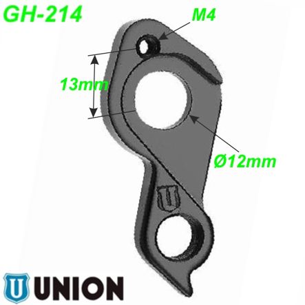 Ausfallende Schaltauge GH-214 Union Focus