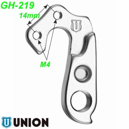 Ausfallende Schaltauge GH-219 Union Bergamont Haibike