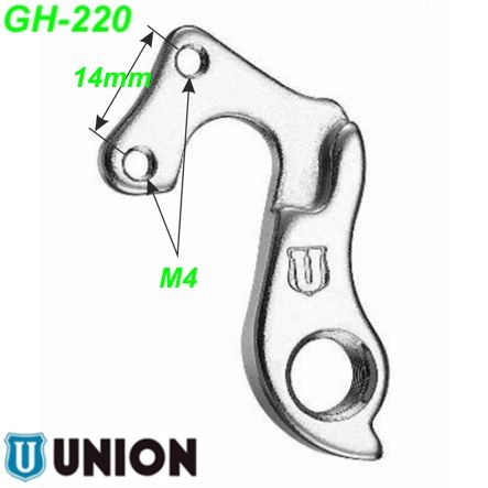 Ausfallende Schaltauge GH-220 Union Focus Raleigh Wilier