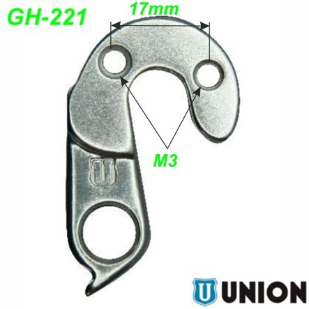 Ausfallende Schaltauge GH-221 Union Lapierre