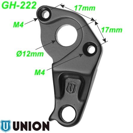 Ausfallende Schaltauge GH-222 Union Lapierre