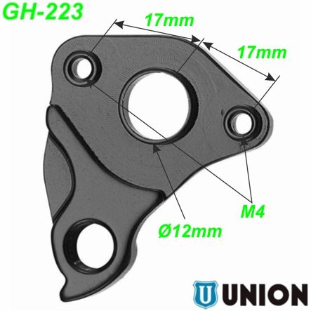 Ausfallende Schaltauge GH-223 Union Lapierre