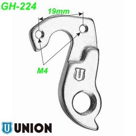 Ausfallende Schaltauge GH-224 Union Haibike