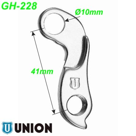 Ausfallende Schaltauge GH-228 Union Fuji