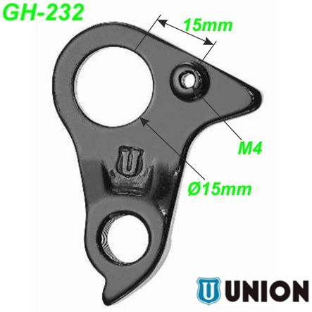 Ausfallende Schaltauge GH-232 Union Felt