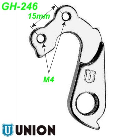 Ausfallende Schaltauge GH-246 Union KTM