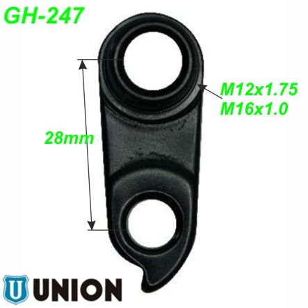 Ausfallende Schaltauge GH-247 Union KTM