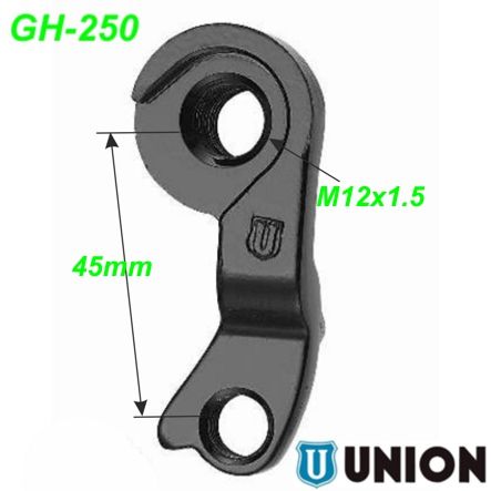 Ausfallende Schaltauge GH-250 Union Bulls