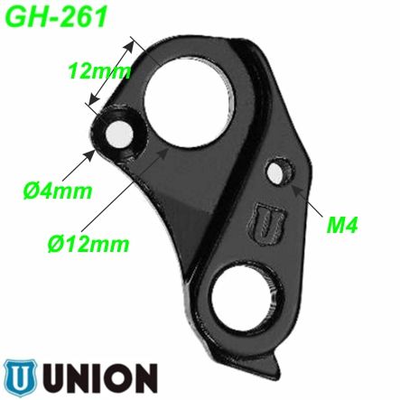 Ausfallende Schaltauge GH-261 Union Giant