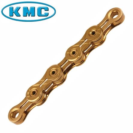 KMC Kette gold X9SL 9-G. 116 Gl 6.6 mm 1/2 x 11/128 super light 237 gr.