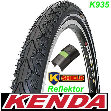 Kenda Pneu K-935 26x1.75 (47-559) K-Shield E-Bike schwarz reflex