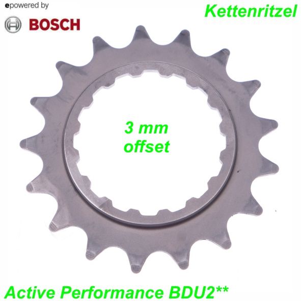 Bosch Kettenritzel offset BDU2xx 16 Zähne