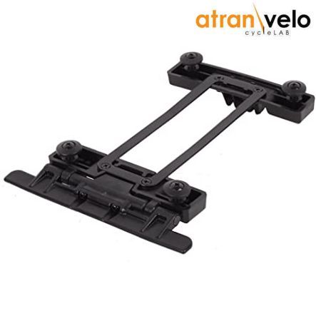 Atran Adapterplatte System schwarz Kunststoff