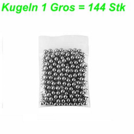 Kugeln Ø 3.175 mm 1/8  Zoll per Gros 144 Stk.