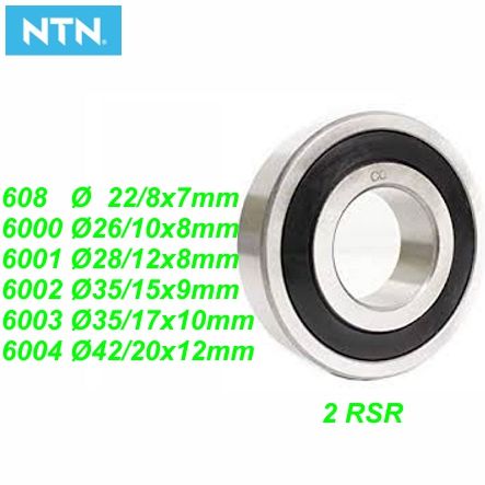Kugellager 32 / 15 x 9 mm 6002 2RSR