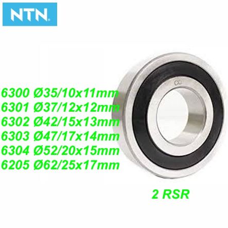 Mofa Kugellager Rillenkugellager 6302 2 RSR Ø 42/15x13 mm