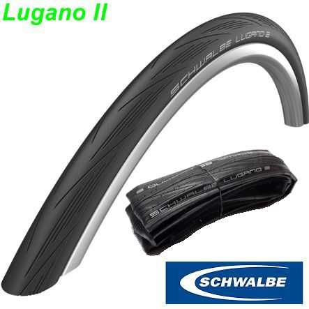 Schwalbe Pneu 700x23C (23-622)  Lugano II HS471 schwarz swSkin Activ SIC